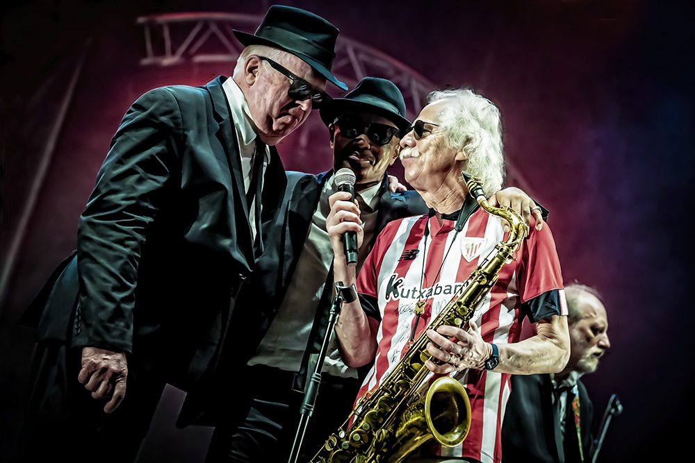 Original Blues Brothers en concierto en el Bilbao Blues Festival 2023