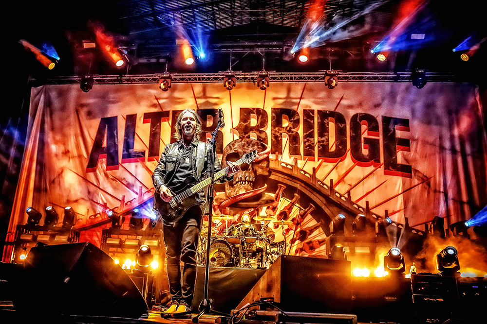 Alter Bridge en directo en la edición 2023 del Azkena Rock Festival