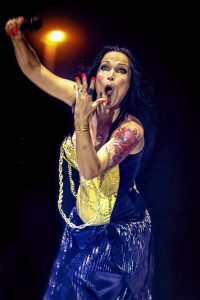 Tarja en su concierto en el Z Live 2021