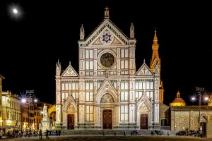 Iglesia de Santa Croce de noche