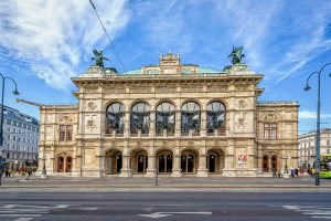 Exterior de la Ópera de Viena