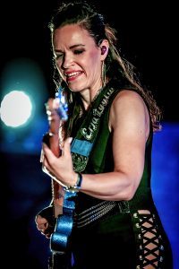 Erja Lyytinen en el Frank Rock&Blues Festival 2022