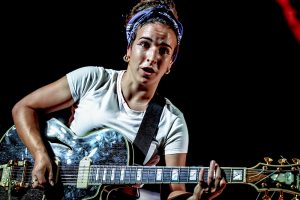 La Perra Blanco durante su concierto en el Frank Rock&Blues Festival 2022