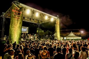 Visión general del escenario del Blues Béjar Festival
