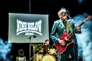 Nine Below Zero durante su actuación en el Blues Béjar Festival 2022