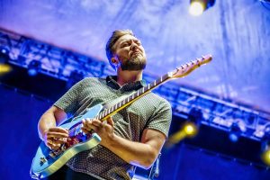Will Jacobs durante su actuación en el Blues Béjar Festival 2022