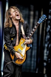 Dewolff actuando en el Azkena Rock Festival 2022