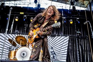 Dewolff durante en concierto en el Azkena 2022