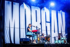 Morgan actuando en el Azkena Rock Festival 2022