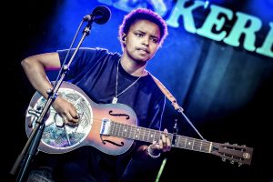 Meskerem Mess en directo en la edición 2023 del Blues Peer Festival en Bélgica