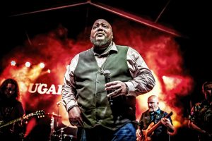 Sugaray Rayford en directo en la edición 2023 del Festival Blues Peer en Bélgica